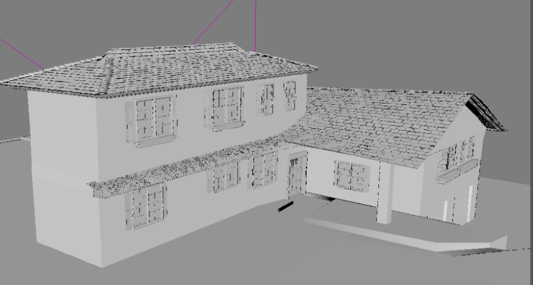 House. Model.